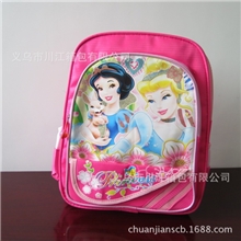 供应幼儿园书包，厂家定制儿童书包，卡通印字双肩背