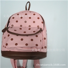 男女双肩背包批发红色双肩包可定制LOGO幼儿背包