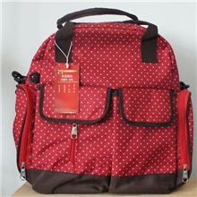 厂家正品时尚多功能大容量双肩斜跨妈咪包妈咪袋妈妈包