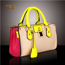 夏季迷你小包撞色糖果色锁扣装饰包包手提女包批发广州女包爆款