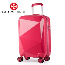 花花王子钻石纹拉杆箱韩版abs旅行箱pc登机箱行李箱韩国潮