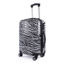 新品特价批发ABS斑马纹万向轮PC旅行登机行李拉杆箱202428寸男女