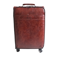 堡罗迪龙皮箱复古行李箱pu拉杆箱万向轮旅行箱子女潮可爱韩国24寸