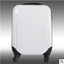 厂家现货促销纯色pc拉杆箱18寸万向轮行李箱一件批发