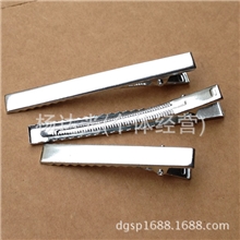 【普通型】7.5公分长方形鸭嘴夹/发夹DIY头饰配件厂家直销