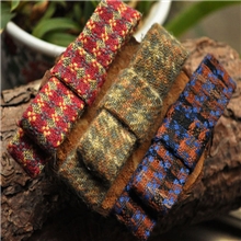 韩国新款布艺一字发夹英伦学院风边夹头饰顶夹批发