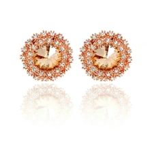 可莱玛耳钉韩国耳饰耳环批发2013新款奥地利水晶厂家直销