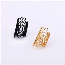 小额混批青岛欧美饰品批发合金镂空蕾丝花女款戒指环厂家直销