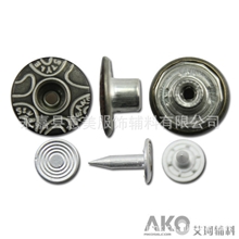 工字扣纯铜金属纽扣高档牛仔裤扣子DIY手工辅料工字扣批发