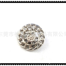 厂家生产优质合金圆形纽扣链条形服装装饰纽扣大纽扣合金扣手