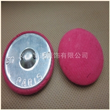 包布扣供应过检环保金属包布扣饰品包布扣金属纽扣