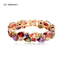 厂家直销AAA锆石蒙娜丽莎手链欧美锆石手链韩版首饰批发