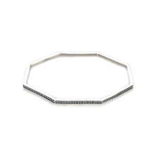 看图打版八方形面面镶钻不锈钢手镯外贸订单钛钢饰品五金批发