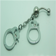 厂家批发生产加工手铐肚脐环、蜻蜓肚脐环、海马肚脐环，