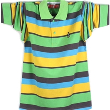 中山淘宝批发市场纯棉长袖彩条t恤中大童纯棉童装爆款淘宝热销