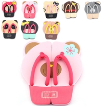 2013新款可爱卡通人字拖鞋拼接卡通女鞋热卖XB1304特价爆款现货