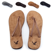 男士经典时尚老鹰款橡胶底夏季人字凉鞋拖鞋厂家批发CH1222