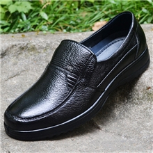正品大眼牛真皮男鞋休闲鞋软底男士皮鞋中老年鞋工作鞋批发可代理