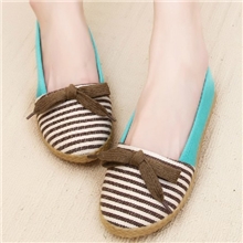 2013新款平底鞋蝴蝶结休闲鞋少女鞋圆头浅口鞋女鞋爆款批发价