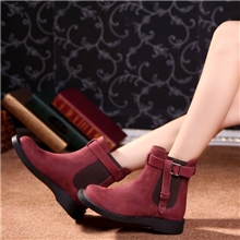 批发2013秋冬欧美复古机车靴短靴马丁靴圆头皮带扣女靴子罗马女鞋