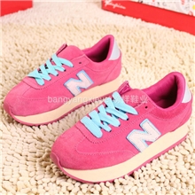 2013秋款女鞋韩版潮流N字母女式休闲鞋松糕鞋厚底单鞋N字母批发