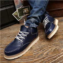 时尚潮流男靴子马丁靴男工装靴男短靴军靴英伦潮鞋高帮鞋