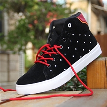 劲潮品牌男鞋秋冬新款韩版男鞋简约百搭高帮帆布鞋男鞋招代理