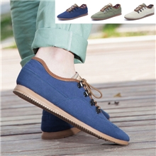 时尚男士休闲帆布鞋低帮平底男鞋潮流休闲鞋韩版流行低帮板鞋