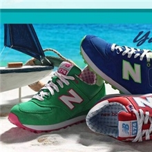 2013新款NB男女帆船二代复古扬帆起航跑鞋情侣运动鞋一件代发