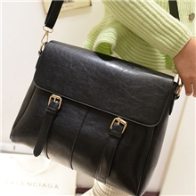 欧美学院风油皮邮差包复古包2013新款单肩包女包斜挎包批发