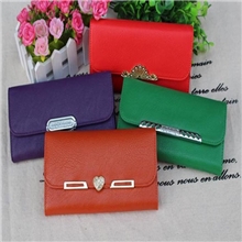 义乌君浮皮具混批多色多款地摊热销內较女士钱包韩版长款女包