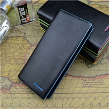 新款现货批发淘宝爆款钱包男士长款撞色钱包钱夹厂家直销