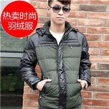 厂家直销价格一步到位2013冬季新款最热卖男士休闲羽绒服外套批发