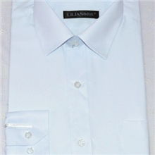 纯白涤棉男式正装衬衫职业装演出服装工作服男式正装修身衬衫