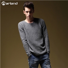 韩版宽松男士毛衣针织线衫批发秋冬男装线衣针织衫男一件代发