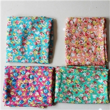 厂家直销批发优质春夏面料女装面料化纤面料印花韩国绒