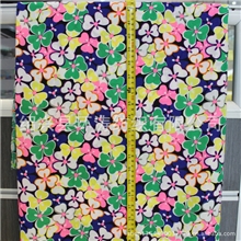 厂家直销批发优质春夏面料女装面料印花化纤面料韩国绒