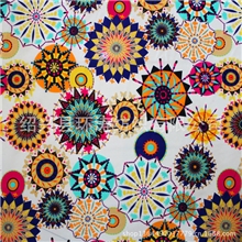 厂家直销批发优质印花女装春夏面料化纤面料弹力绒雪纺