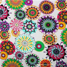 厂家直销大量供应优质春夏新品女装面料化纤面料印花韩国绒