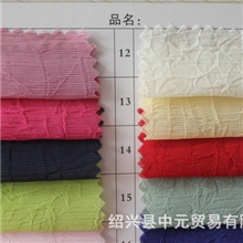 松花绉，雪纺乱绉，手抓花雪纺面料现货多色可选