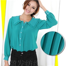 供应时尚雪纺类女装珍珠雪纺面料