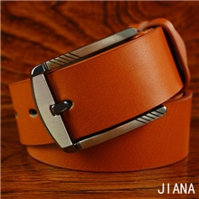男士皮带真皮男皮带牛皮腰带潮韩版休闲针扣正品皮带批发