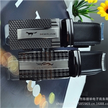 厂家批发2013新款韩版男士真皮皮带高档广州自动扣合金电镀腰带