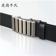 品牌皮带厂家现货无牙自动扣腰带牛皮男士皮带真皮腰带批发