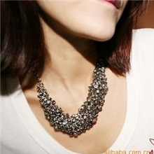 重推极致奢华检察官公主金素妍同款水钻项链