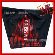 火苗焰泳裤成年男式泳裤加肥加大男士泳裤厂家批发品牌时尚泳裤