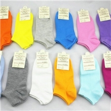 全棉糖果色隐形女士船袜阿里巴巴女短袜最低价厂家袜子批发