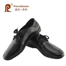 秋冬季真皮男鞋休闲皮鞋男士系带单鞋头层牛皮现货低价处理