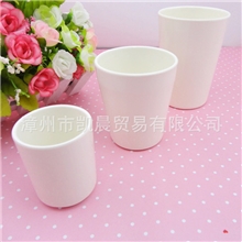 供应密胺口杯真功夫餐饮杯仿瓷密胺牛奶杯饮料杯密胺餐具批发