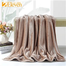 秋冬新品发布400g素色法兰绒毯5色南通货源产地绒毯毛毯批发
